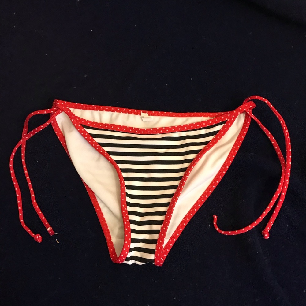 Cute striped bikini bottoms